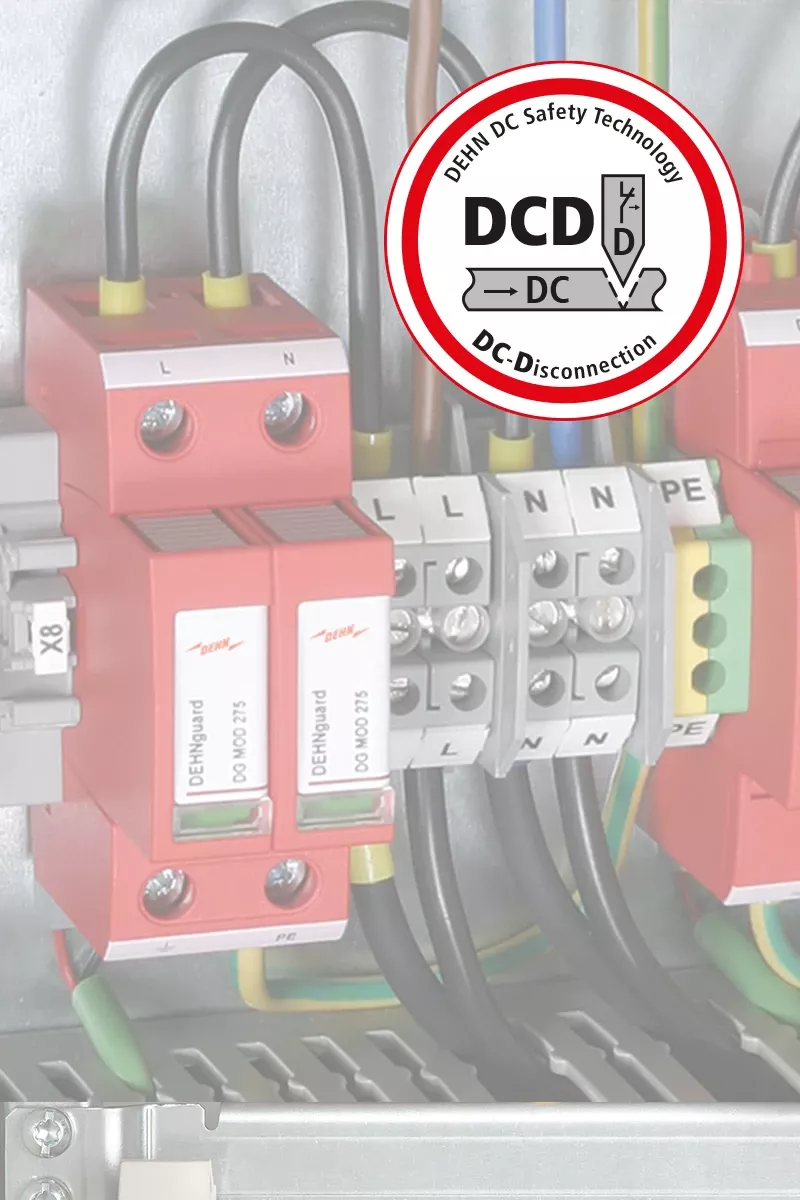 A striking image displays a detailed electrical panel, highlighting three distinct pink switches and a red DO NOT USE sign. The grid layout, with larger top switches, adds visual interest in this organized and precise scene.