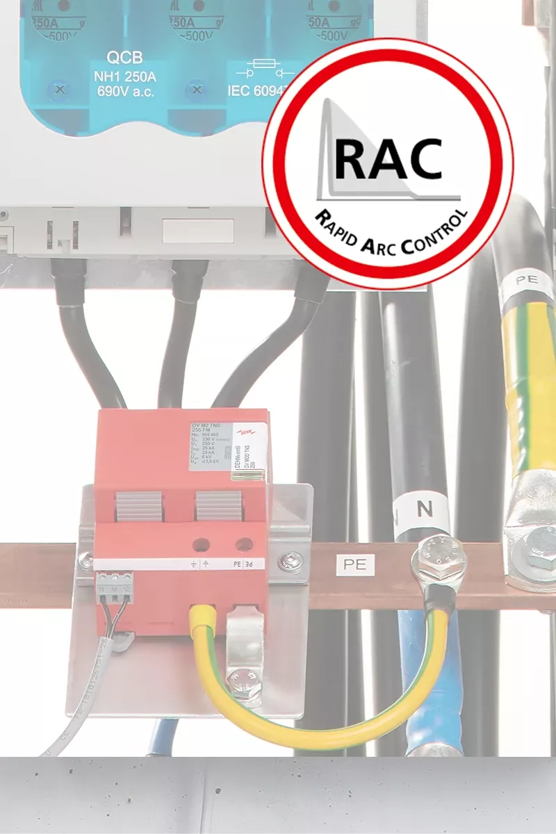 A captivating image displays a striking red and white RAP sign, set against a pristine white backdrop. The bold, black letters and the red circle with a white border create a professional, organized look, complemented by the yellow hose and cable, suggesting a purposeful industrial or medical setup.
